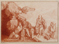 S+ 094
<br/>
Chinese waarzeggers en tovenaars
<br/>
<em>Picart, Bernard (1673-1733)</em>